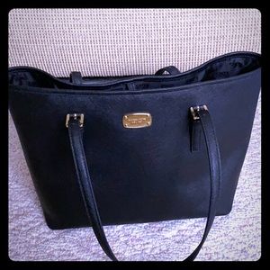 Michael Kors purse black leather